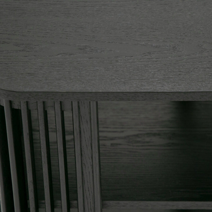 Thayne - Modern Mid Century Black Ash End Table
