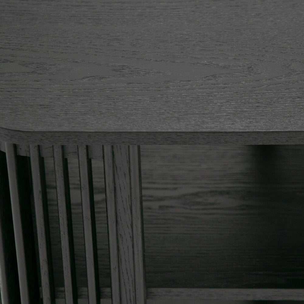 Thayne - Modern Mid Century Black Ash End Table - View 4