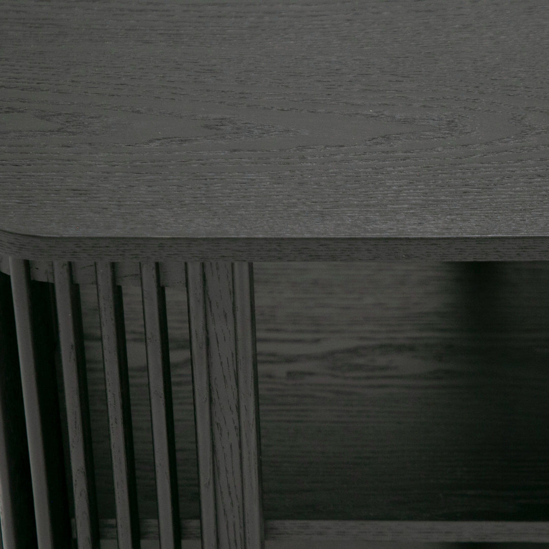 Thayne - Modern Mid Century Black Ash End Table