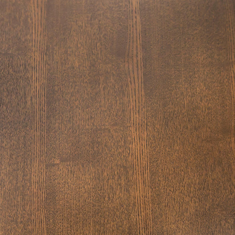 Theresa Modern Round Walnut & Black Table - View 9