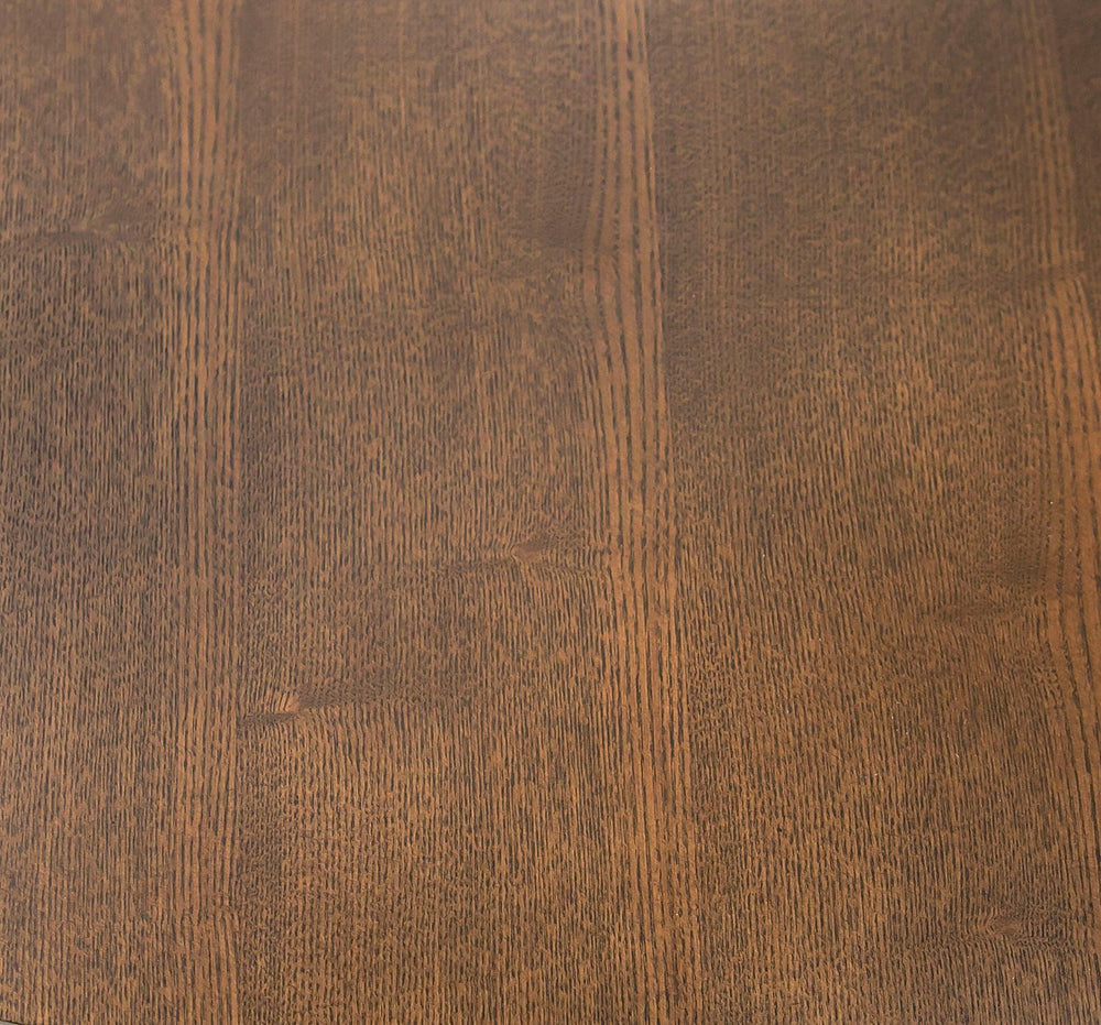 Theresa Modern Round Walnut & Black Table - View 6