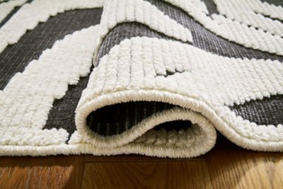 Thomwith 8' x 10'2" Washable Rug - Beige Washable Rug modern furniture Contempo Furniture