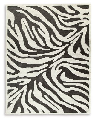 Thomwith 8' x 10'2" Washable Rug - Beige Washable Rug modern furniture Contempo Furniture