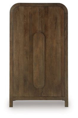 Thoren Accent Cabinet - Dark Brown Accent Cabinet modern furniture Contempo Furniture