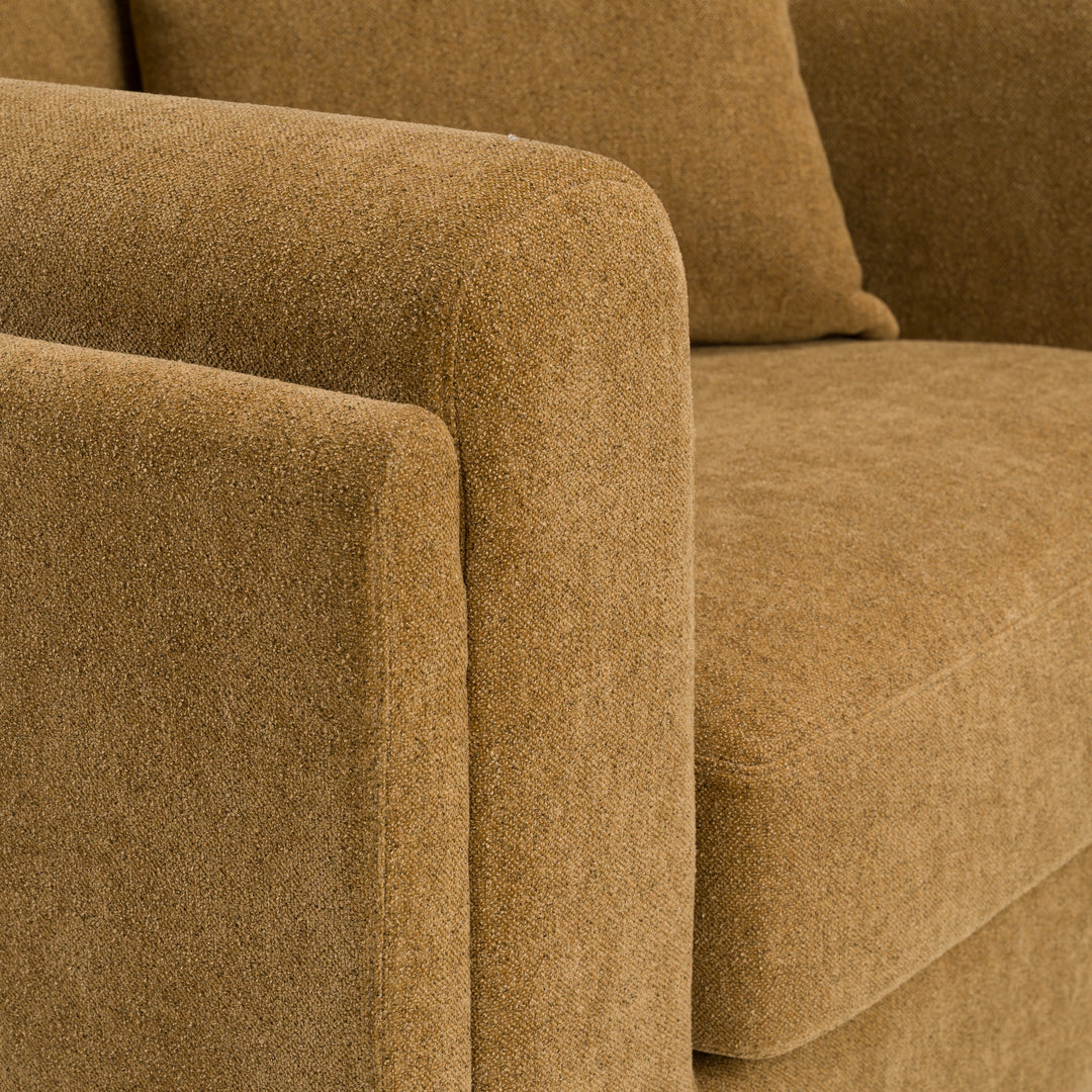 Tiene - Modern Orange Fabric Chair