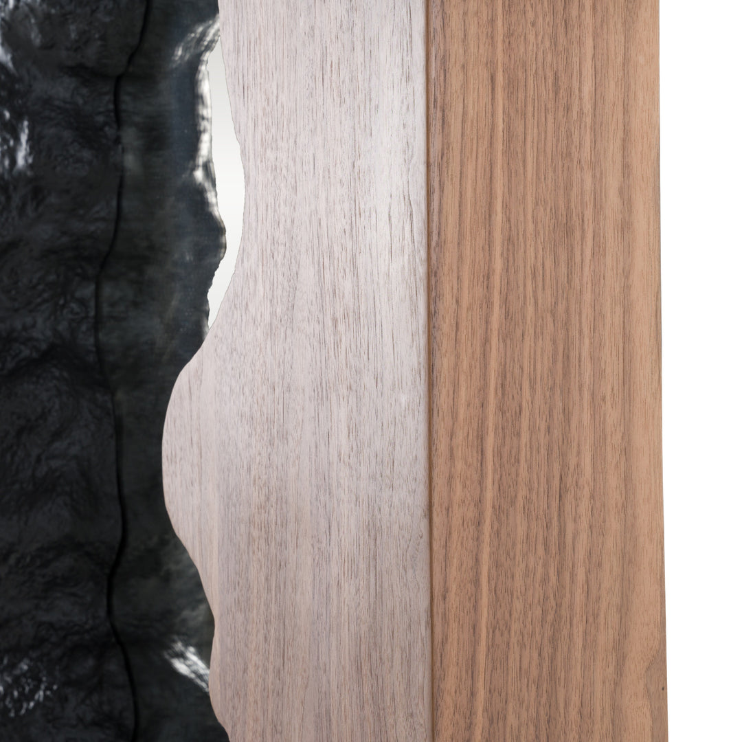 Timber - Modern Walnut Leaning Floor Mirror