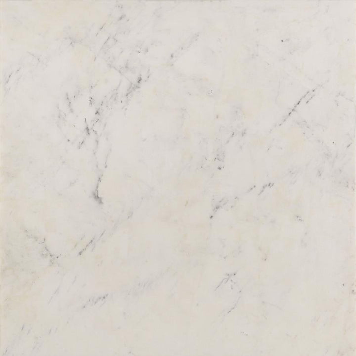 Tobin - Square Marble Top Coffee Table - White And Black Coffee Table modern furniture Contempo Furniture