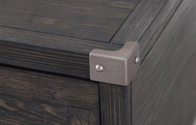 Todoe Coffee Table with Lift Top - Dark Gray Cocktail Table modern furniture Contempo Furniture