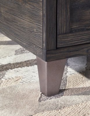 Todoe Coffee Table with Lift Top - Dark Gray Cocktail Table modern furniture Contempo Furniture