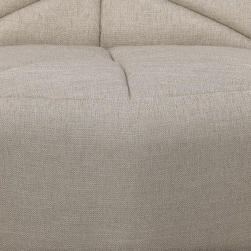 Tomlin - Contemporary Grey Woven Fabric Accent Chair