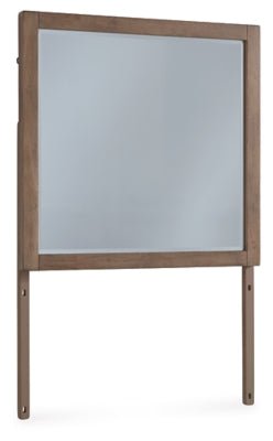 Tomtyn Bedroom Mirror - Light Brown Mirror modern furniture Contempo Furniture