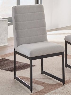 Tomtyn Dining Chair - Light Brown Chair Set modern furniture Contempo Furniture