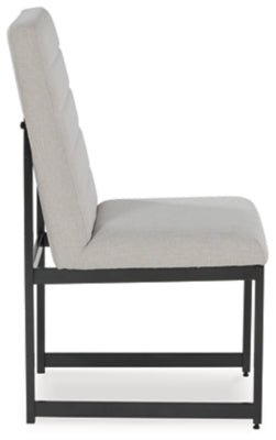 Tomtyn Dining Chair - Light Brown Chair Set modern furniture Contempo Furniture