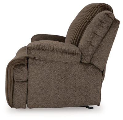 Top Tier Recliner - Dark Brown Rocker Chair modern furniture Contempo Furniture