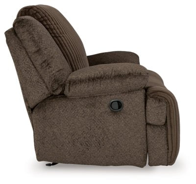 Top Tier Recliner - Dark Brown Rocker Chair modern furniture Contempo Furniture