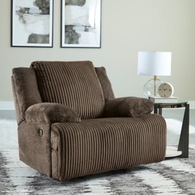 Top Tier Recliner - Dark Brown Rocker Chair modern furniture Contempo Furniture