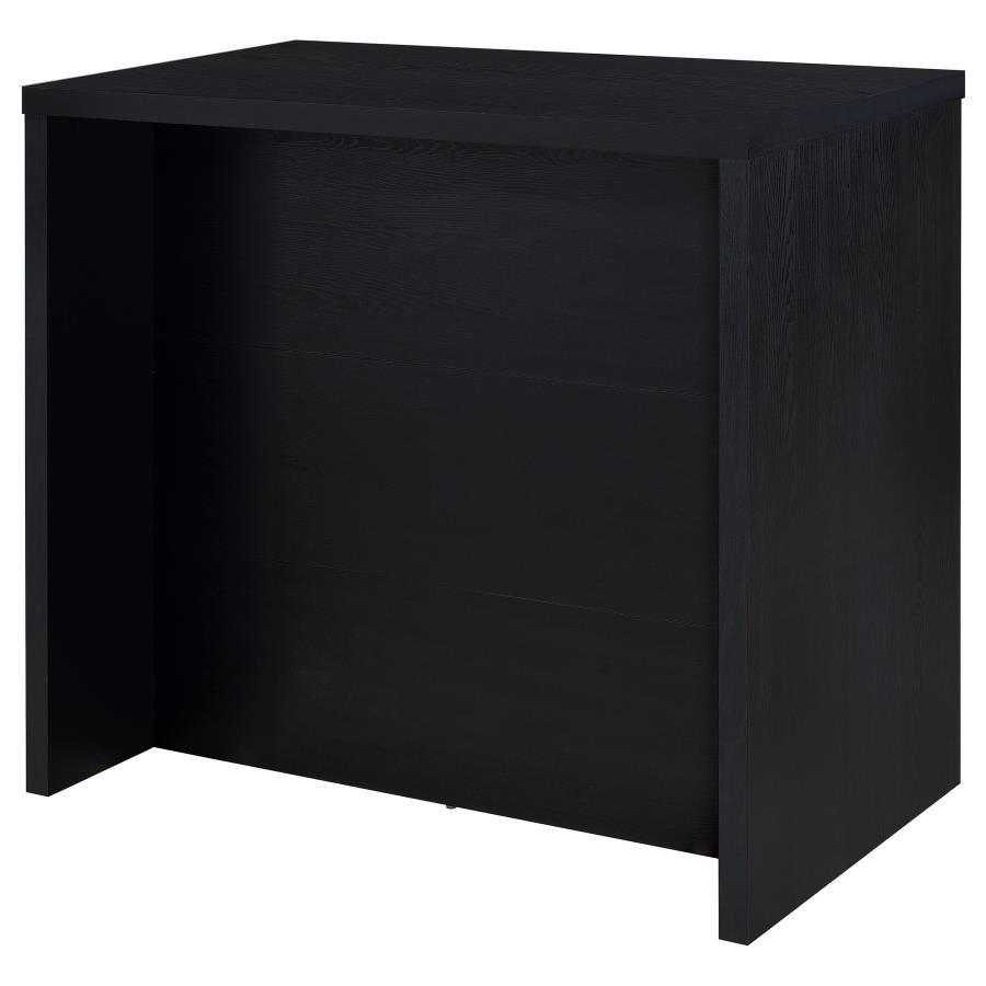 Topanga - Engineered Wood Freestanding Home Bar - Black Home Bars modern furniture Contempo Furniture