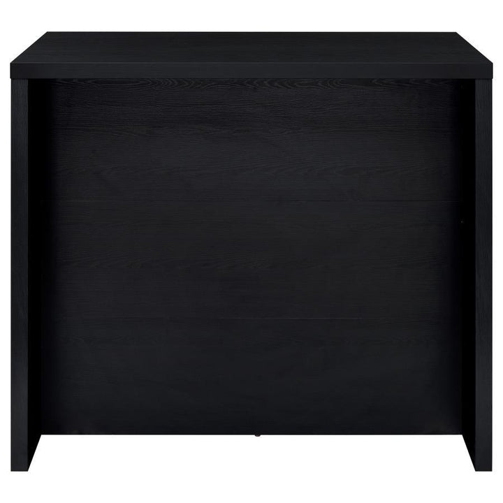 Topanga - Engineered Wood Freestanding Home Bar - Black Home Bars modern furniture Contempo Furniture