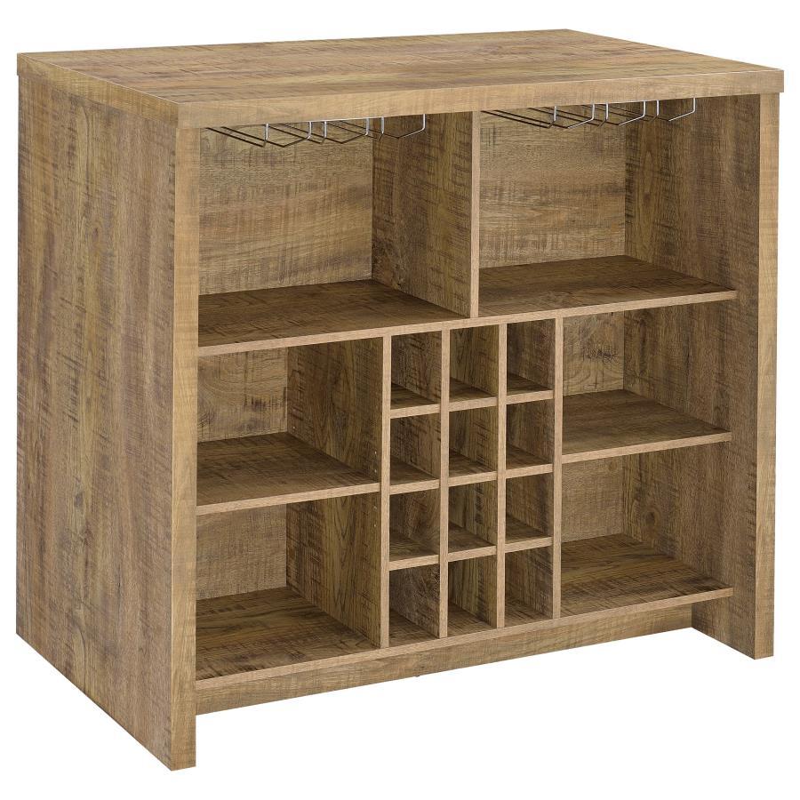 Topanga - Engineered Wood Freestanding Home Bar - Mango Home Bars modern furniture Contempo Furniture