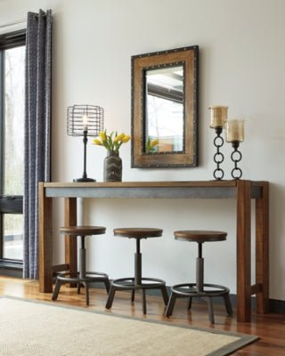 Torjin Counter Height Dining Table - Dark Brown Counter Table modern furniture Contempo Furniture