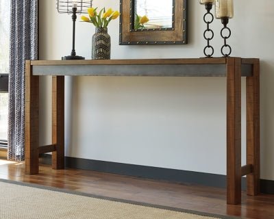 Torjin Counter Height Dining Table - Dark Brown Counter Table modern furniture Contempo Furniture