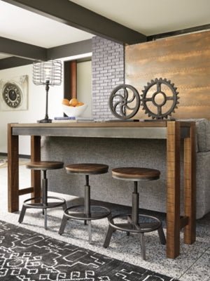 Torjin Counter Height Stool - Dark Brown Stool Set modern furniture Contempo Furniture