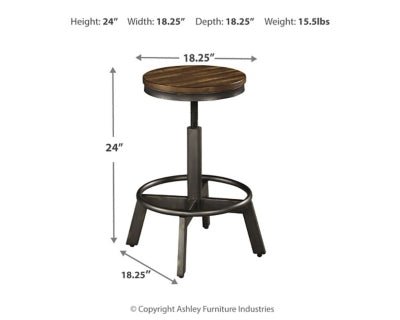 Torjin Counter Height Stool - Dark Brown Stool Set modern furniture Contempo Furniture