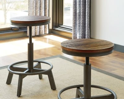 Torjin Counter Height Stool - Dark Brown Stool Set modern furniture Contempo Furniture