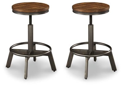 Torjin Counter Height Stool - Dark Brown Stool Set modern furniture Contempo Furniture