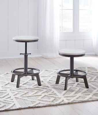 Torjin Counter Height Stool - White Stool Set modern furniture Contempo Furniture
