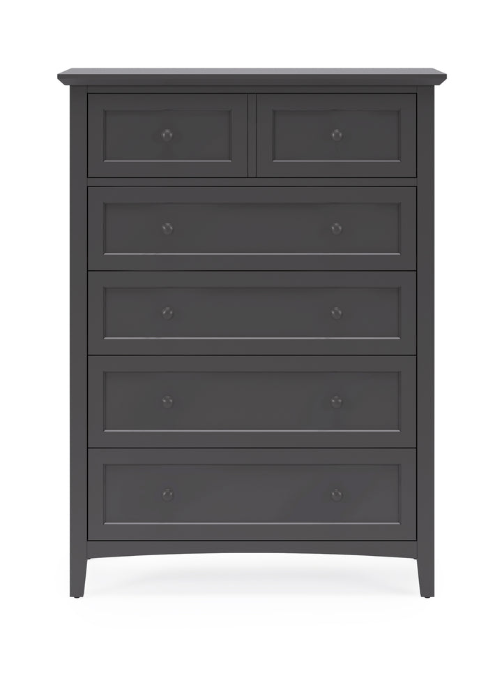 Modus Furniture Pnrb84A Grace Five Drawer Chest In Raven Black 2024
