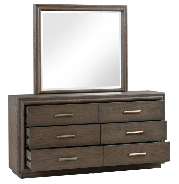 Modus Furniture Gbca82A Lawson Six Drawer Wood Dresser In Big Bear Brown 2024