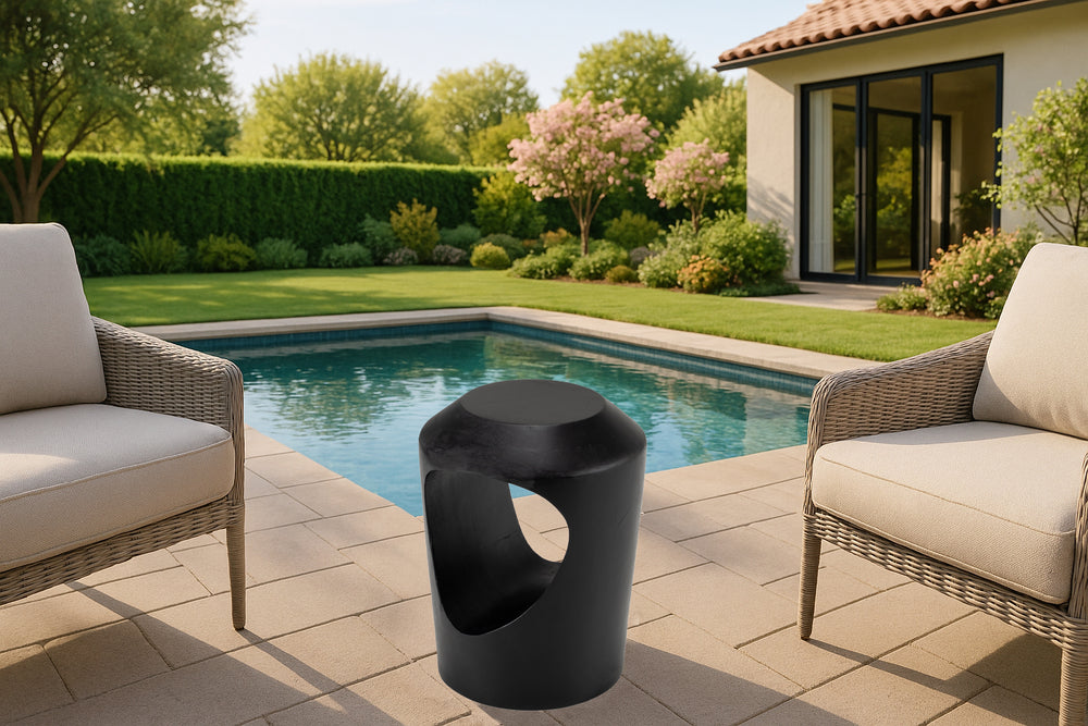 Tracy - Modern Black End Table