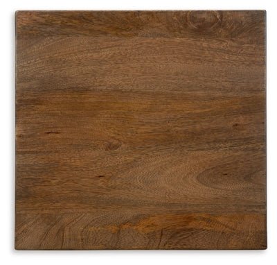Trailbend Accent Table - Dark Brown Accent Table modern furniture Contempo Furniture