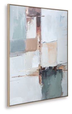 Trailport Wall Art - Gray Canvas Art modern furniture Contempo Furniture