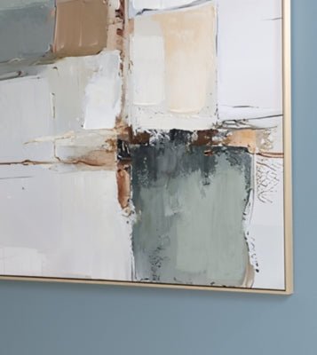Trailport Wall Art - Gray Canvas Art modern furniture Contempo Furniture