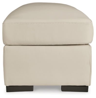 Treasure Trove Ottoman - White Upholstered Ottoman modern furniture Contempo Furniture