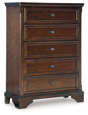 Trellington Chest of Drawers - Dark Brown Accent Chest modern furniture Contempo Furniture