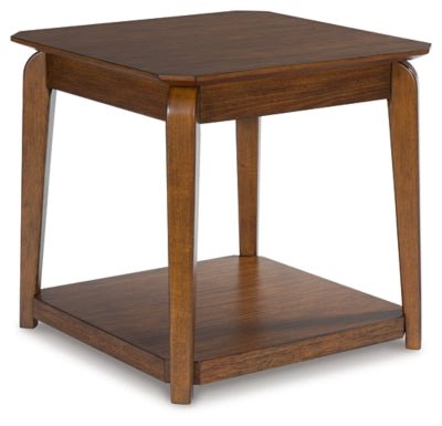 Trenmour End Table - Light Brown End Table modern furniture Contempo Furniture