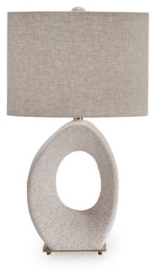 Trentlen Table Lamp - Beige Table Lamp modern furniture Contempo Furniture