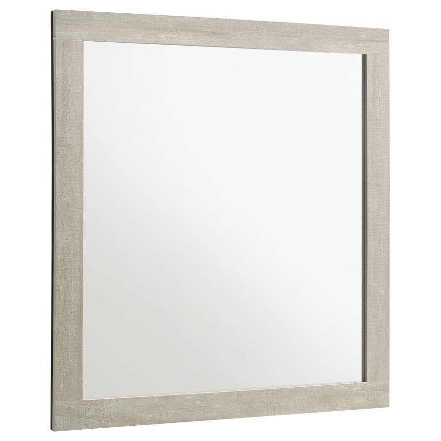 Trenton - Dresser Mirror - Rustic Cream Mirror modern furniture Contempo Furniture