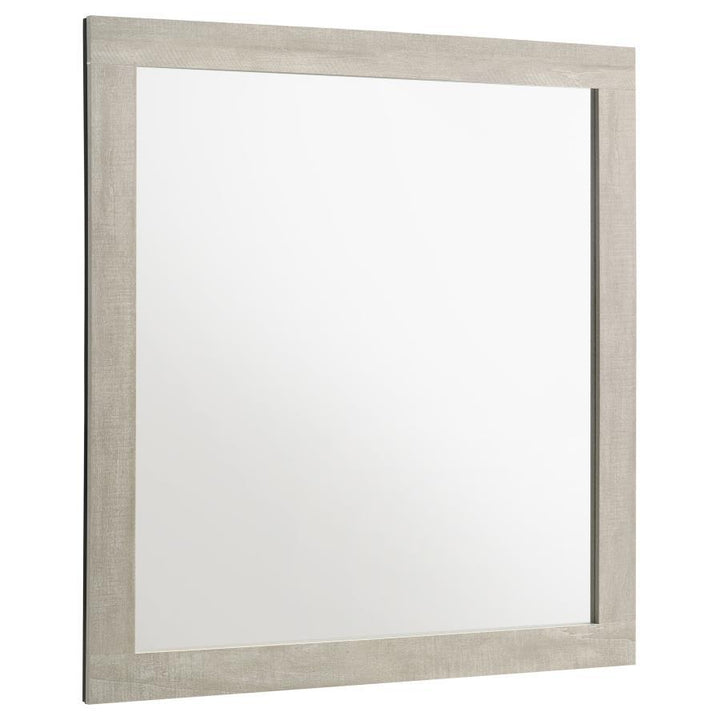 Trenton - Dresser Mirror - Rustic Cream Mirror modern furniture Contempo Furniture