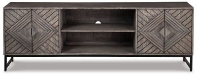 Treybrook Accent Cabinet - Dark Gray Accent Cabinet modern furniture Contempo Furniture