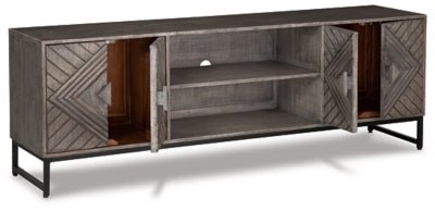 Treybrook Accent Cabinet - Dark Gray Accent Cabinet modern furniture Contempo Furniture
