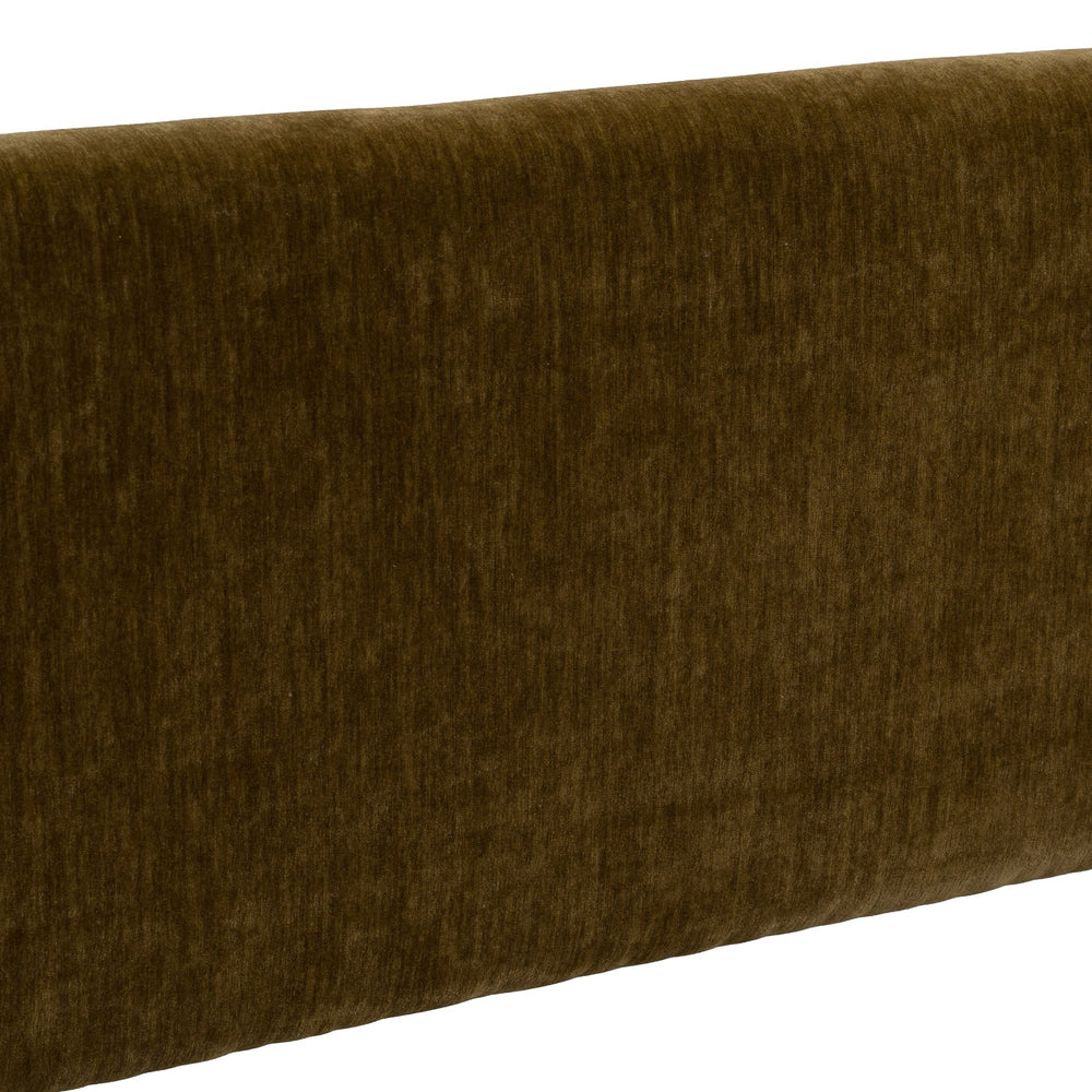 Trieste - Modern Brown Fabric Bed - View 10