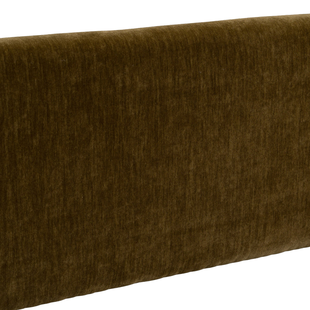 Trieste - Modern Brown Fabric Bed