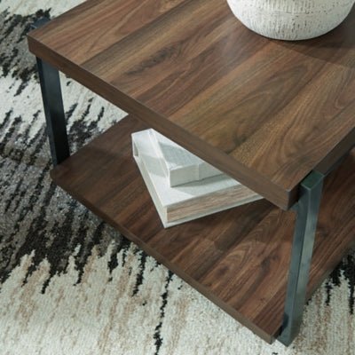 Trindwick Table (Set of 3) - Dark Brown Table Set modern furniture Contempo Furniture