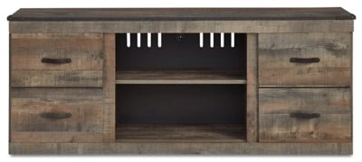 Trinell 60" TV Stand - Dark Brown TV Stand modern furniture Contempo Furniture