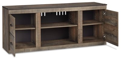 Trinell 60" TV Stand - Dark Brown TV Stand modern furniture Contempo Furniture