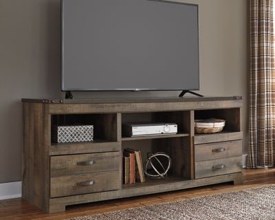 Trinell 63" TV Stand - Dark Brown TV Stand modern furniture Contempo Furniture